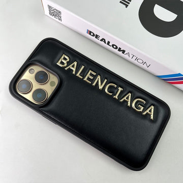 BLNCG GoldGlam Fluffy Leatherette Case