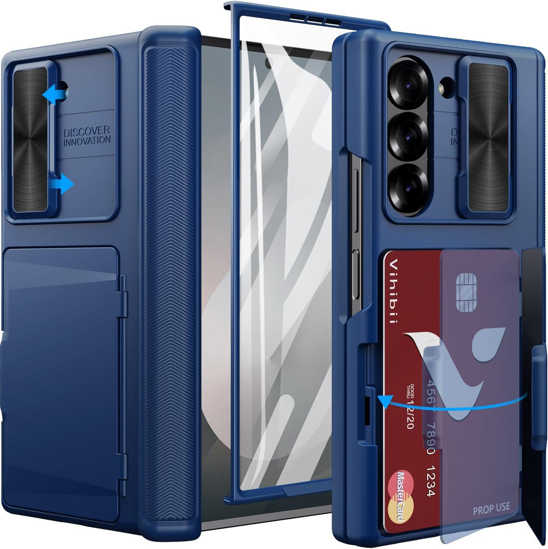 Samsung Galaxy Z Fold 6 Case with Built-in S Pen Holder (No S Pen)