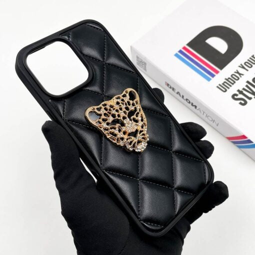 GrandeTiger – Quilted Leather Royal Case