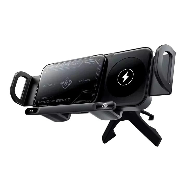OneTouch Multifunctional Phone Holder With Wireless Charging