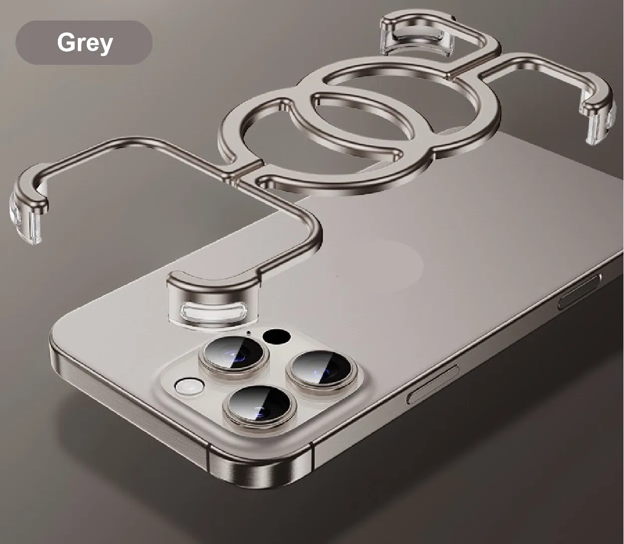 DoubleRing Design Case For iPhone