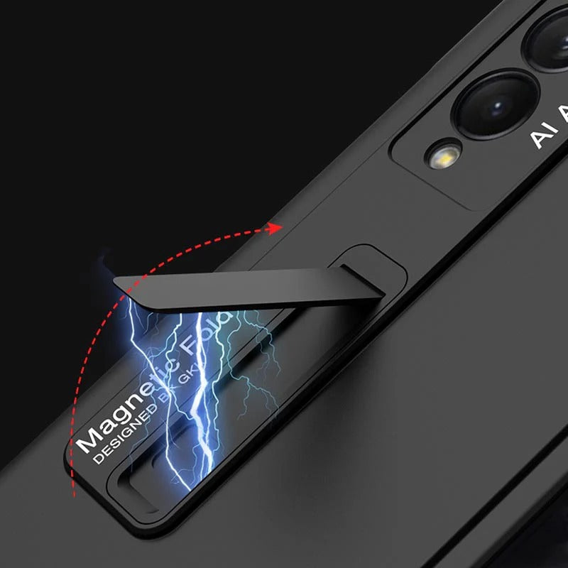 Galaxy Z Magnetic Hinge Full Protection Stand Case